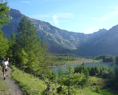 PXL033 Cinquième jour. Montée à la cabane Rambert.