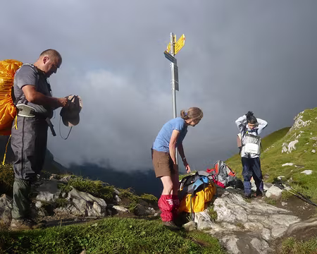 PXL058 Huitième et dernier jour. Brève éclaircie au col des Essets.