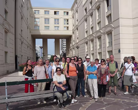 PXL011z887 Presque tous venus pour découvrir la randonnée au Club Alpin et les charmes discrêts du quatorzième