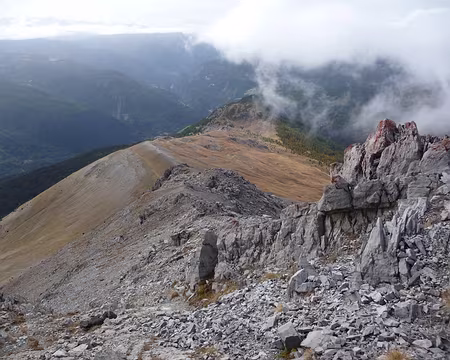 034 La Crète de Croix la Crêche du Pic de l'Agrenier