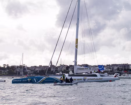 Route du Rhum, Saint-Malo, Octobre 2010 Oman Air (abandon)
