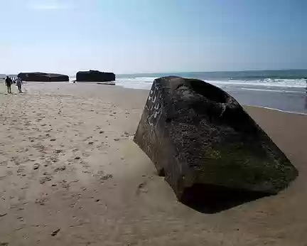 PXL074 Blockhaus sur la plage de la Grande-Côte