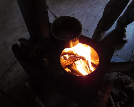 PXL013 Difficile à allumer, le feu a finalement bien pris.