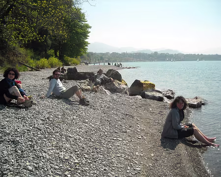 PXL074 dernière sieste au bord du Léman! Même pas froide!