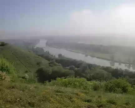PXL001 Brume matinale sur la vallée de l'Yonne, non loin de Sens
