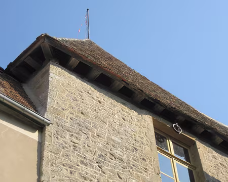 PXL037 Haut du donjon présentant des hourds