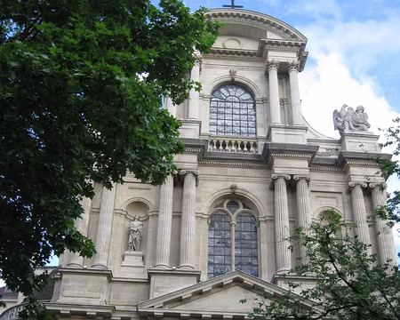PXL008 Façade de l'Eglise St-Gervais-St-Protais; XVIIè siècle
