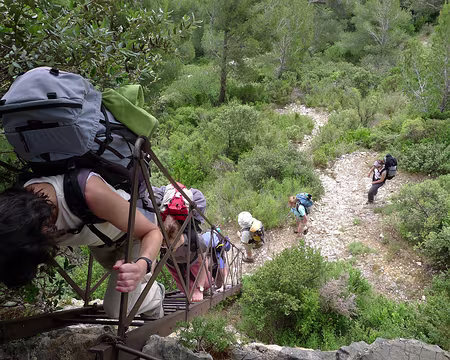 004 On attaque immédiatement les choses sérieuses (vue d'en haut).