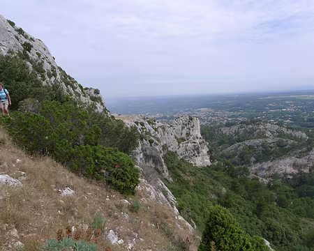 009 Le long des parois est du Mont Gaussier.