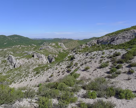 051 Au loin, garrigue à la française ?