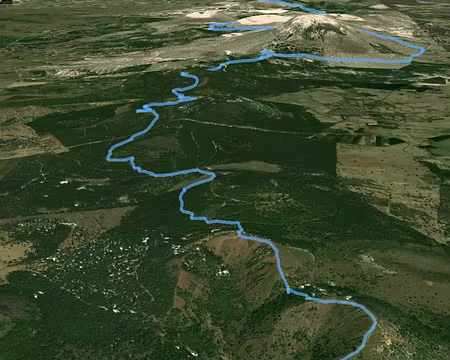 02 Un itinéraire entre Volvic et Montlosier mais le puy de Dôme est bouché...