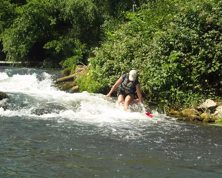 PXL068 Pas facile et l'eau est fraiche!