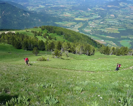 PXL041 Au-dessus de l'alpage de Courtet nous retrouvons le chemin