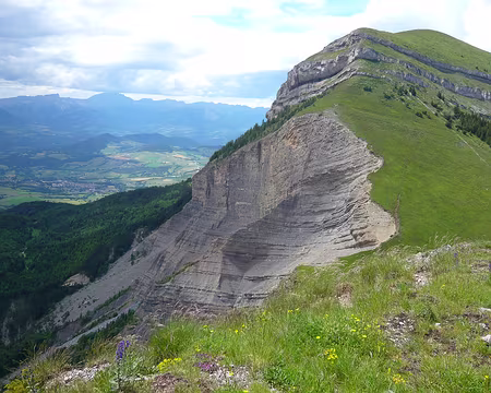 PXL050 col de la Brèche : Erosion en versant ouest, plus exposé aux intempéries ?