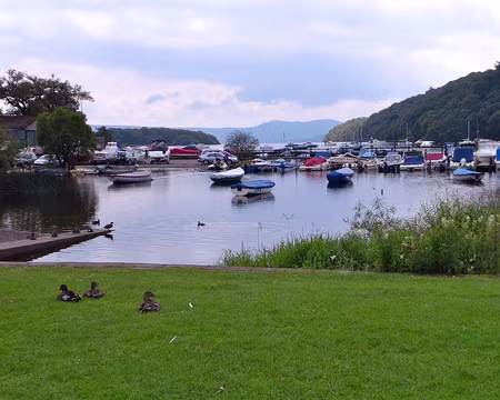 PXL008 Petit port de plaisance de Balmaha sur le Loch Lomond