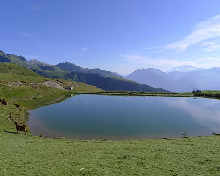 027 Les alpages de l'Arpettaz, en repartant du Logis des Fées.