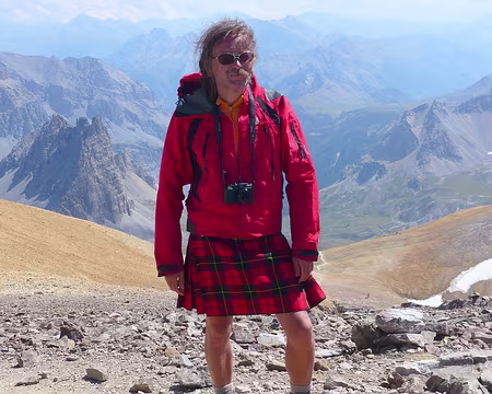 PXL018 C'est Kiki-la-Jupette, du temps qu'il organisait des belles randonnées comme celle là.