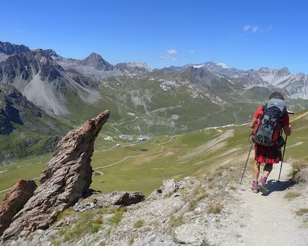PXL000 20 août 11 Au dessus de Val Claret (Tignes), notre point de départ