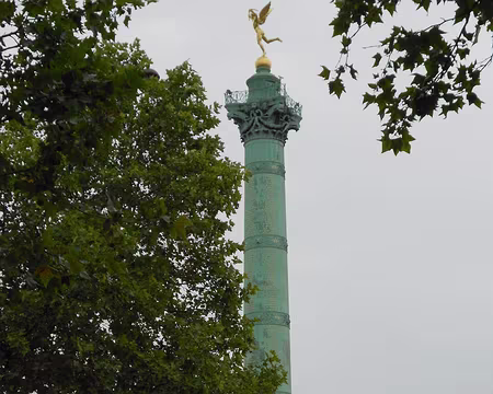 PXL001 Colonne des 27-28 et 29 juillet 1830, Place de la Bastille