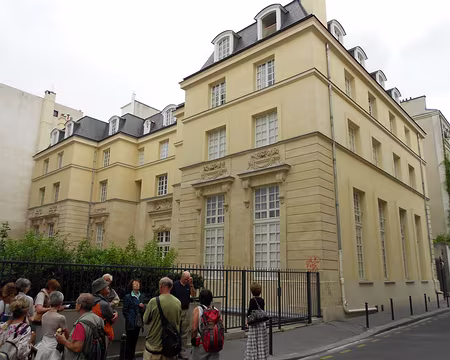 PXL008z1028 Ancien hôtel de Mortagne, construit en 1650. Jacques de Vaucanson y installa en 1746 sa collection d'automates.