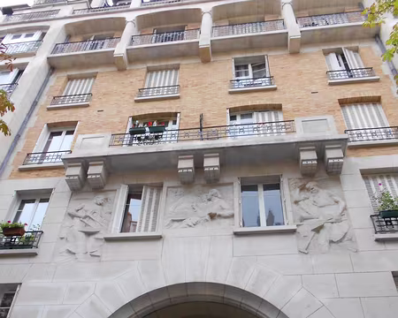 PXL015 Entrée du groupe d'Habitations à Bon Marché (HBM)...