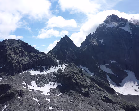 PXL062 62 Ascnsion de la Pointe Joanne 3052m sous l oeil attentif du Viso