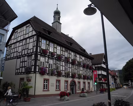 PXL114 quelques maisons anciennes dans le centre de Hausach