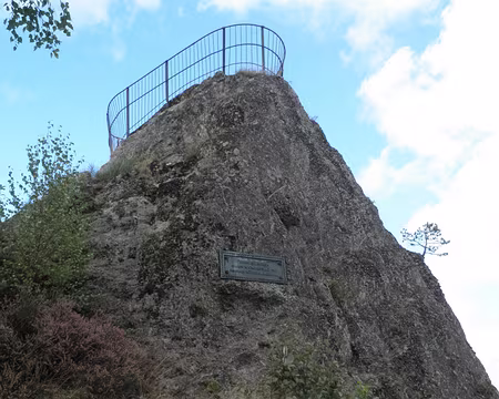 PXL141 Huberfelsen, rocher promontoire