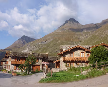 PXL000 Bonneval-sur-Arc, classé parmi les plus beaux villages de France