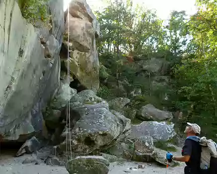 PXL013 Site d'entrainement à la spéléo au Puiselet : on passe notre tour !