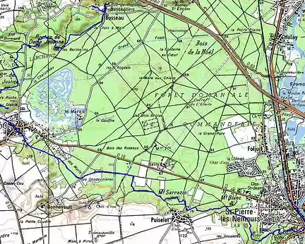 PXL034 19 km le samedi : de St Pierre-lès-Nemours à Busseau