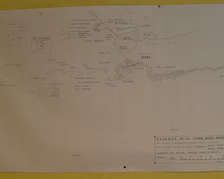 019 Une (petite) partie du réseau de galeries souterraines de la Pierre-Saint-Martin. Notre objectif : la salle de la Verna, puis la salle Chevalier.