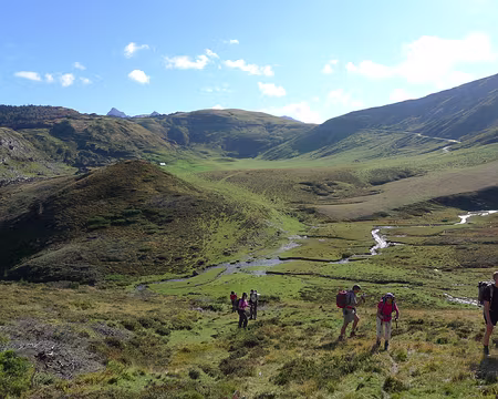 046 Après avoir remonté tout le canyon, nous débouchons sur le magnifique plateau d'Errayzé.