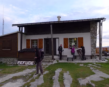 088 Jour 5. Départ du refuge Jeandel.