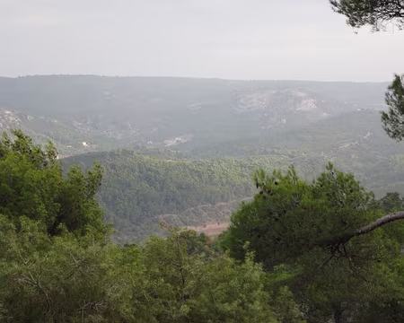 PXL011 Transférés à Vauvenargues en contrebas, nous gravissons la montagne Ste Victoire
