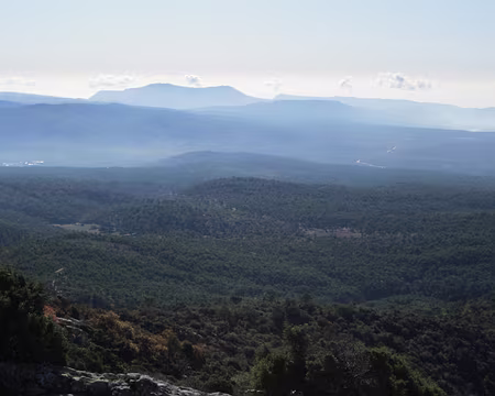 PXL052 4ème jour: nous longeons toute la crête de la Sainte-Baume