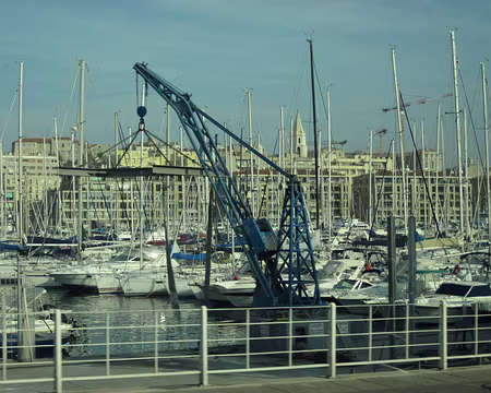 PXL128 Jour de départ, on prend le temps de visiter le Vieux port et le Panier