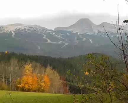 PXL050 Vue sur la Grande Moucherolle depuis le col du Liorin