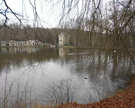 PXL005 L'étang de la Loge et le Château de la Reine Blanche
