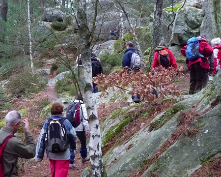 PXL024 Pour la plupart d'entre nous, c'est la première randonnée de l'année