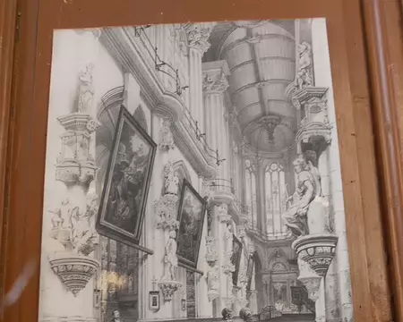 PXL014 Gravure ancienne de la nef de St-Pantaléon