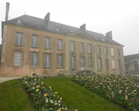 PXL003 Mortagne-au-Perche, l'Hôtel Crestien de Galais, XVIIIè siècle, devint Hôtel de Ville en 1838