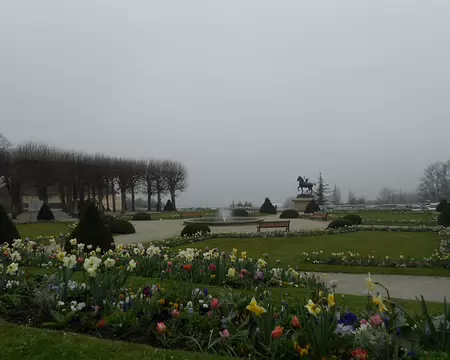 PXL004 Jardin public de l'Hôtel de Ville et ses parterres à la Française