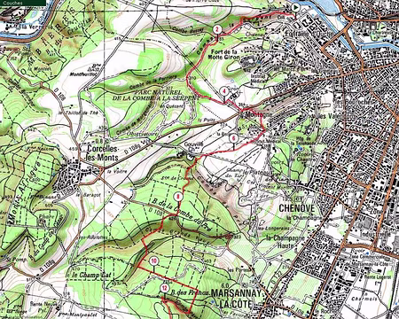 PXL026 samedi, parcours de Dijon à Brochon