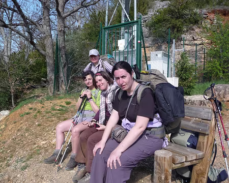 041 Une dernière pause dans la descente.