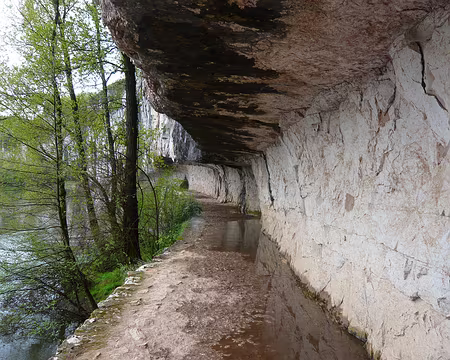 PXL011 le chemin de halage à Bouzies