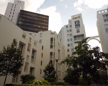 PXL032 Rue des Hautes- Formes, immeubles conçus par l'architecte- urbaniste Portzamparc (né en 1944)...