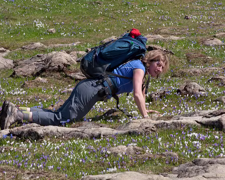 PXL058 Isabelle se met aussi aux pompes...