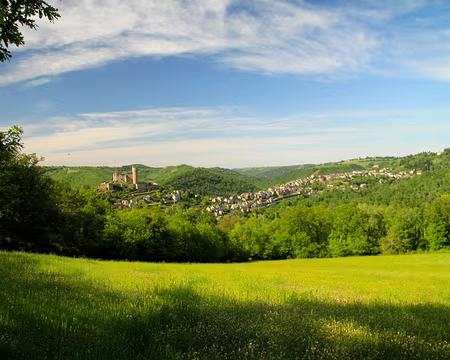 PXL125 sur cette crête, Najac