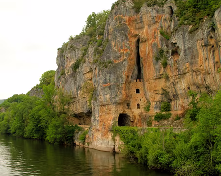 PXL224 Chateau des anglais, fortification troglodytique.